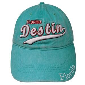 Florida Destin Baseball Cap Blue One Size Adjustable Cotton Alvin's Island